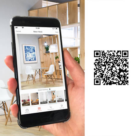 Editionen an Ihren Wänden (AR-App)
