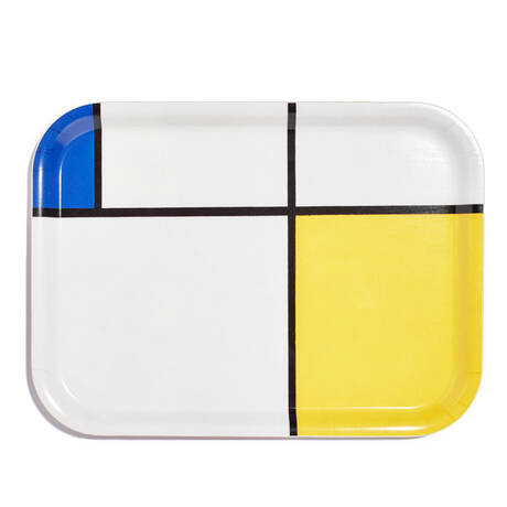 Tablett - Piet Mondrian