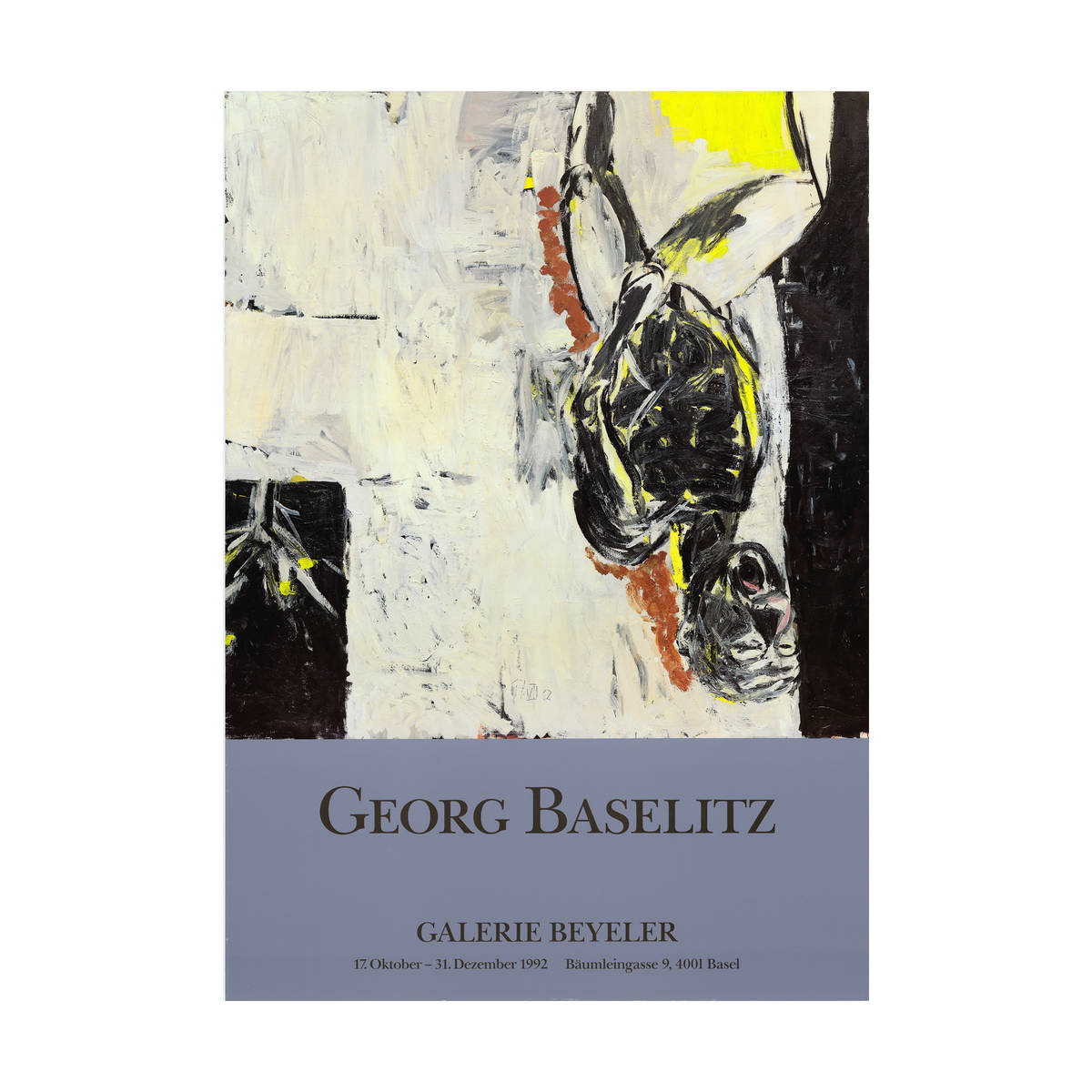 Baselitz Weg vom Fenster, 1982 Fondation Beyeler