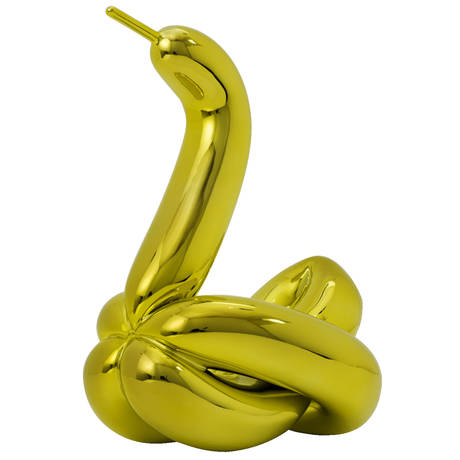 Jeff Koons<br>Balloon Swan (Yellow), 2017