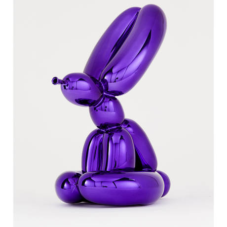 Jeff Koons<br>Balloon Rabbit (Violet), 2019