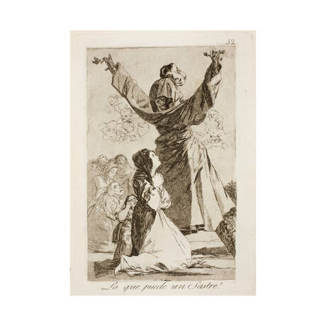 Francisco de Goya<br>Lo que puede un sastre!, 1799