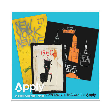 Set de stickers - Basquiat