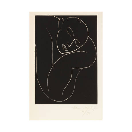 Matisse Henri<br>L'Homme endormie