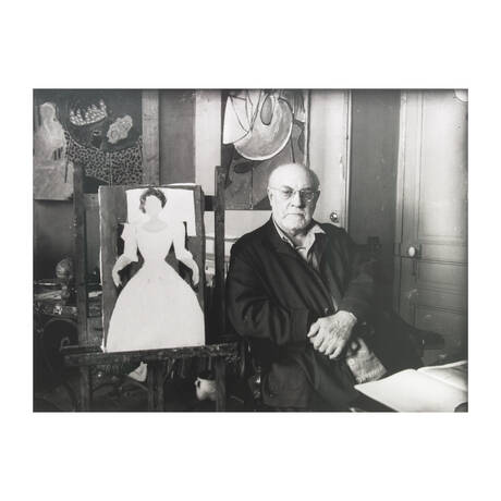 Michel Sima<br>Matisse au portrait accoudé